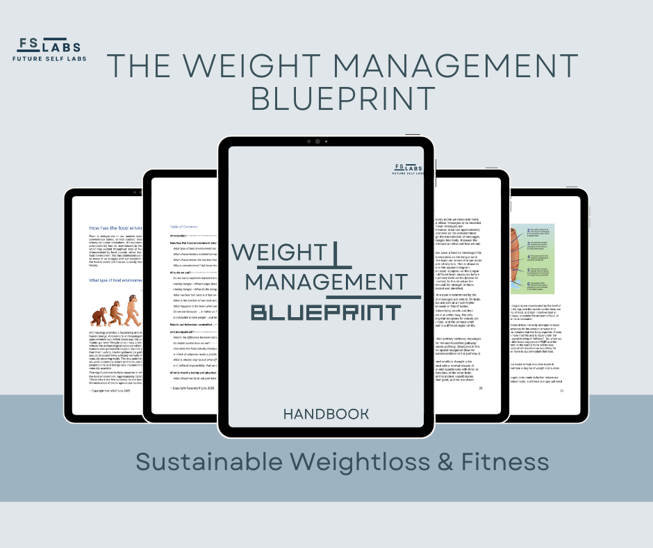 The Weight Management Blueprint: Handbook + Workbook (Includes Bonus Tools!)